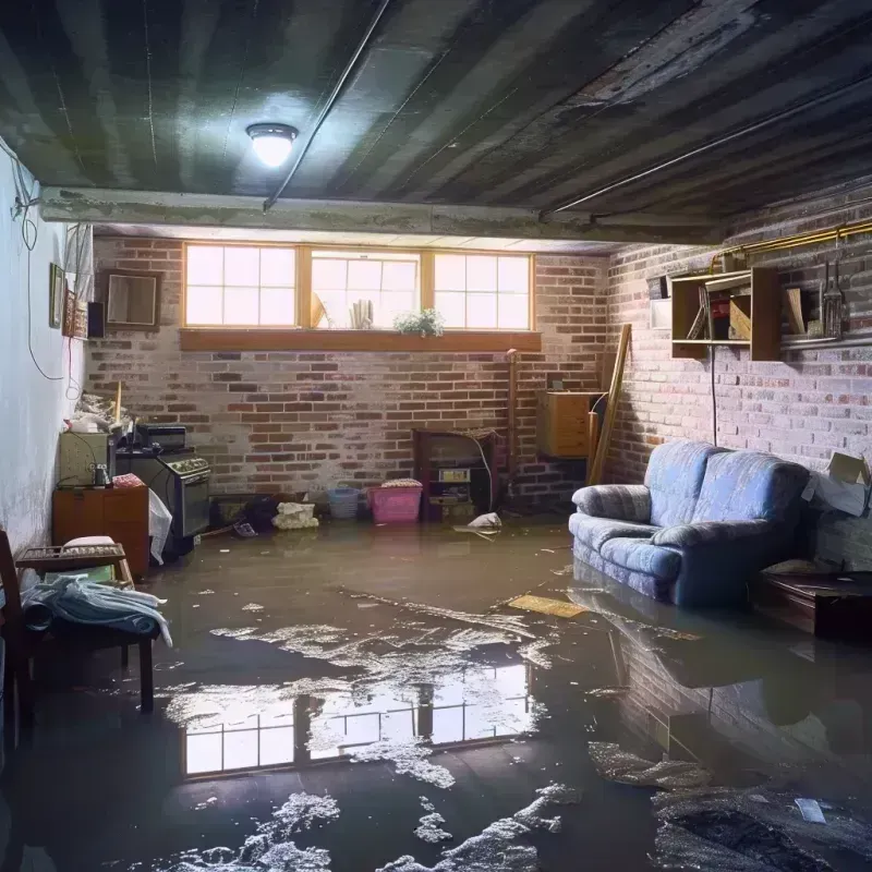 Flooded Basement Cleanup in Comstock Northwest, MI